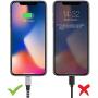 iPhone Charger, YUNSONG 3Pack 6FT Nylon Braided Lightning Cable Charging Cord USB Cable Compatible with iPhone 11 Pro Max XS XR X 8 7 6S 6 Plus SE 5S