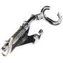 Micro Traders 3pcs Low Shank Metal Free Motion Open Toe Embroidery Quilting Darning Foot P60432