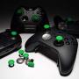 eXtremeRate 8 in 1 Green Metal Magnetic Thumbsticks Analog Joysticks for Xbox One, Xbox One Elite, Xbox One S, Xbox Series X, PS4 Slim, PS4 Pro, PS4 Controller with T8H Cross Screwdrivers