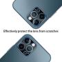 Casetego Compatible with iPhone 12 Pro Max Camera Lens Protector,[2 Pack] Aluminum Alloy Lens Protective Ring Circle Metal Camera Lens Protector for iPhone 12 Pro Max 6.7 inch,Blue