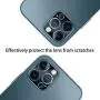 Casetego Compatible with iPhone 12 Pro Max Camera Lens Protector,[2 Pack] Aluminum Alloy Lens Protective Ring Circle Metal Camera Lens Protector for iPhone 12 Pro Max 6.7 inch,Blue