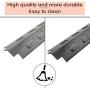 DcYourHome Gas Grill Heat Shield Plate Replacement for Charbroil,Flame Tamer for Kenmore, Grill King and Others, Part NO: G430-0005-W1 (4 Pack Flavorizer Bar)