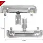 W10712394 Dishwasher Upper Metal Rack Adjuster Kit Replacement by Primeswift for W10238418 W10253546 W10350376 PS10064063