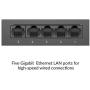 D-Link Ethernet Switch, 5 Port Unmanaged Gigabit Metal Fanless Desktop Plug n Play (GO-SW-5GE) D-Link Ethernet Switch, 5 Port Unmanaged Gigabit Metal Fanless Desktop Plug n Play (GO-SW-5GE)
