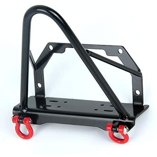 LCX Racing 1/10th RC Crawler Car Metal Front Bumper for RC Car Axial Wraith 90018 90020 90031, Upgrades Parts Accessories