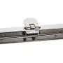ZLYY 2 Pieces Kiss Clasp Lock for Purse, 7.48Inch Metal Purse Frame Kiss Clasp Lock with Silver and Bronze Color