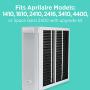 Aprilaire - 413CA2 413CBN Replacement Air Filter for Whole Home Air Purifiers, Healthy Home + Odor Reduction Filter, MERV 13, (Pack of 2)