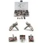 110 Pieces Car Fastening Clips, Morechioce U-Type Speed Fasteners Clips Door Panel Brackets Bumper Fastener Clips Manganese Steel Spring Sheet Metal Nut 110 Pieces Car Fastening Clips, Morechioce U-Type Speed Fasteners Clips Door Panel Brackets Bumper Fastener Clips Manganese Steel Spring Sheet Metal Nut