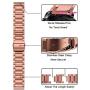 Kartice Bands Compatible with Samsung Galaxy Watch 3 41mm Bands Active 2 44mm 40mm Bands 20mm Solid Stainless Steel Metal Band for Galaxy Active 2 Bands Men Women (Rose Gold)