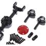 LoveinDIY Metal Front Axle Housing Assembly Kit Spare Parts for WPL B14/B24/B16/B36/C14/C24/C34 RC Car Accessories
