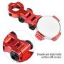 Dilwe 2Pcs RC Car Magnetic Body Post Mount, Metal Magnetic Stealth Body Post Mount for Traxxas/HSP/Redcat/Tamiya/Axial SCX10/D90/HPI RC Car(Red)