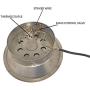 Hiland 1201-BURNER Fire Pit Burner Replacement for F-1201-FPT and F-1350-FPT, Stainless Steel