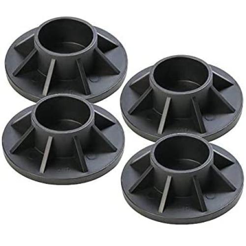 Intex 25021 18-24 Foot Metal Frame Pool Replacement 4 Piece Leg Cap Package