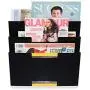Wallniture Lisbon Wall File Holder Organizer for Office Organization and Storage, 3-Tier Mail and Magazine Holder Metal Black Wallniture Lisbon Wall File Holder Organizer for Office Organization and Storage, 3-Tier Mail and Magazine Holder Metal Black