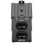 Tripp Lite Isobar Surge Protector Power Strip, Lifetime Limited Warranty Black