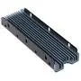 QIVYNSRY M.2 heatsink 2280 SSD Double-Sided Heat Sink with Thermal Silicone pad for PCIE NVME M.2 SSD or NGFF SATA M.2 SSD Space Grey QIVYNSRY M.2 heatsink 2280 SSD Double-Sided Heat Sink with Thermal Silicone pad for PCIE NVME M.2 SSD or NGFF SATA M.2 SSD Space Grey