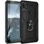 Compatible for Alcatel 3V 2019/5032W Case with HD Screen Protector Military Grade Drop Impact 360 Metal Rotating Ring Kickstand Holder Case for Alcatel 3V 2019/5032W (Black) Compatible for Alcatel 3V 2019/5032W Case with HD Screen Protector Military Grade Drop Impact 360 Metal Rotating Ring Kickstand Holder Case for Alcatel 3V 2019/5032W (Black)