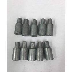 POWER WINDOW PARTS UNIVERSAL PIPE 10PC METAL SHORT