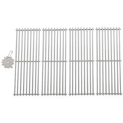 4PCS 17 3/8'' Stainless Steel Cooking Grid Grates for Broil King Baron 320, 340, 420, 440, 490, Huntington 2122-64 2122-67 6020-54 6020-57 6020-64 6020-67 6023-89, Sterling 5020-54 and Broil-Mate Grill