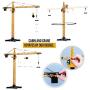 Top Race Metal Diecast Tower Crane Metal Construction Vehicles Model Toy for Kids and Adults 1:50 Scale (TR-134D)