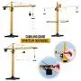 Top Race Metal Diecast Tower Crane Metal Construction Vehicles Model Toy for Kids and Adults 1:50 Scale (TR-134D)