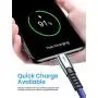 2-Pack USB C Cable [Never Rupture] 3.1A Fast Charging, AINOPE [6.6FT+6.6FT] Type-C Cable Charger Zinc Alloy Fabric Braided USB A to USB C Cord Compatible Galaxy S20 Note 9 S9 S8 Plus S10, V30,V20,G6