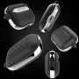 Venswell Compatible AirPods Pro Case Cover, Tough TPU & Zinc Metal Alloy Protective Cover Skins, Shockproof Case with Keychain for Airpods Pro Charging Case (Front LED is Visible)