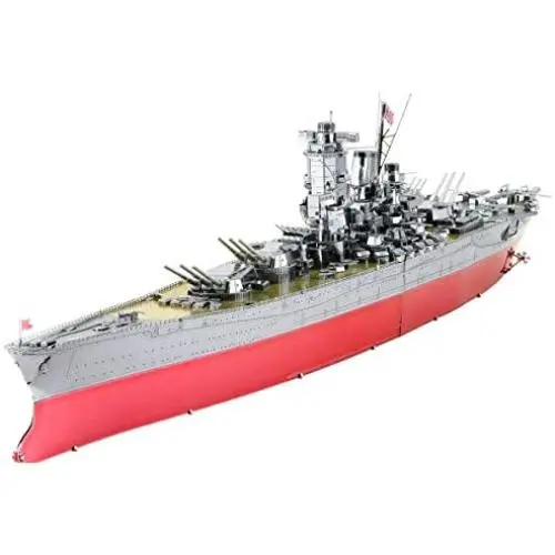 Fascinations Metal Earth ICONX Yamato Battleship 3D Metal Model Kit Fascinations Metal Earth ICONX Yamato Battleship 3D Metal Model Kit