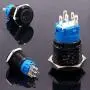 Taiss 12V 19mm Car Horn Speaker Momentary Push Button Switch SPDT Red LED Light 3/4'' Mounting Hole Raised Black Metal Toggle Switch For Car Boat Truck Tarin Electric Horn Button ModificationG19LB-BK-R Taiss 12V 19mm Car Horn Speaker Momentary Push Button Switch SPDT Red LED Light 3/4'' Mounting Hole Raised Black Metal Toggle Switch For Car Boat Truck Tarin Electric Horn Button ModificationG19LB-BK-R