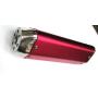 NEW! High Performance Exhaust System Muffler for GY6 50cc-400cc 4 Stroke Scooters ATV Go Kart (Red)