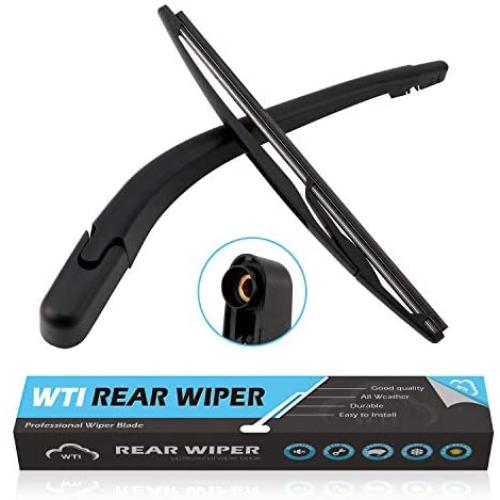 WTI New Replacement Accessories Parts Rear Windshield Wiper Kits Set Arm Blade For 2005-2008 DG Magnum & CR 300C Touring & 2007-2009 DG Nitro SUV Fit 5140654AA,05140654AB
