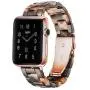 Light Apple Watch Band - Fashion Resin Comfortable iWatch Band Compatible with Stainless Steel Buckle for Apple Watch Series SE Series 6 Series 5 Series 4 Series 3 2 1 (Tortoise Stone New, 38mm/40mm) Light Apple Watch Band - Fashion Resin Comfortable iWatch Band Compatible with Stainless Steel Buckle for Apple Watch Series SE Series 6 Series 5 Series 4 Series 3 2 1 (Tortoise Stone New, 38mm/40mm)