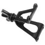 YU-NIYUT Metal Spare Tire Holder Spare Wheel Fixed Support, Remote Control Car Model Toy RC Rock Crawler Parts for Axial SCX10 TRX4 90046 D90 1/10