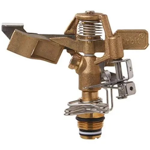 Orbit 55032 1/2'' BRS Sprinkler Head, Connection, Silver and gold Orbit 55032 1/2'' BRS Sprinkler Head, Connection, Silver and gold