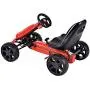 Costzon Go Kart, 4 Wheel Powered Ride On Toy, Kids Pedal Cars for Outdoor, Racer Pedal Car with Clutch, Brake, EVA Rubber Tires, Adjustable Seat (Red Go Kart) Costzon Go Kart, 4 Wheel Powered Ride On Toy, Kids Pedal Cars for Outdoor, Racer Pedal Car with Clutch, Brake, EVA Rubber Tires, Adjustable Seat (Red Go Kart)