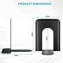 MaxGear Book Ends Universal Premium Bookends for Shelves, Non-Skid Bookend, Heavy Duty Metal Book End, Book Stopper for Books/Movies/CDs/Video Games, 6 x 4.6 x 6 in, Black (6 Pairs/12 Pieces, Large) MaxGear Book Ends Universal Premium Bookends for Shelves, Non-Skid Bookend, Heavy Duty Metal Book End, Book Stopper for Books/Movies/CDs/Video Games, 6 x 4.6 x 6 in, Black (6 Pairs/12 Pieces, Large)