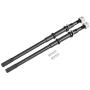 RC Car Drive Shaft, 2 Pcs Metal Rear Axle Dogbone Drive Shaft for AXIAL SCX10 II 90046 90047 Remote Control Car Upgrade Accessory
