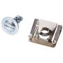Engine Cover Screw Clips, Metal Car Engine Protection Trim Pin Clip, Undertray Cover Clips Kit, 10 Sets, 8D0805121