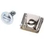 Engine Cover Screw Clips, Metal Car Engine Protection Trim Pin Clip, Undertray Cover Clips Kit, 10 Sets, 8D0805121