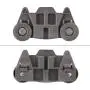 [UPGRADED] 4 Pack of W10195416 Lower Dishwasher Replacement Wheel for Whirlpool Kenmore KitchenAid Dishwasher -Replaces W10195416V, PS11722152, AP5983730, W10195418 Dishrack Wheel