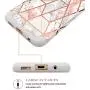 Fingic Samsung S7 Case, Galaxy S7 Case Marble Design Slim Fit Clear Bumper Soft Rubber Silicone Hybrid Hard PC Shockproof Protective Phone Case Cover for Samsung Galaxy S7 Case (2016) - Marble