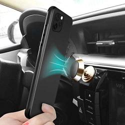 Magnetic Case for iPhone 11 Pro Max, Ultra Thin Magnetic Phone Case for Magnet Car Phone Holder with Invisible Built-in Metal Plate, Soft TPU Anti-Scratch Cover for iPhone 11Pro Max 6.5-Black