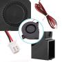 Cooling Blower Fan,3PCS 12V 0.18A 5015 Cooling Blower Exhaust Turbo Fan for 3D Printer