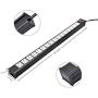 16 Outlet Heavy Duty Power Strip with 15 FT Long Cord Power, ETL Certified Surge Protector for TV//Studio/Office/School/Electronics Lab/Garages/Workshop