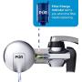 PUR PFM400H Faucet Water Filtration System, Horizontal, Chrome