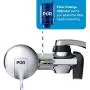 PUR PFM400H Faucet Water Filtration System, Horizontal, Chrome