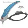 Box Cutter Utility Knife - Retractable - Multi-Position Blade, Locking - 5 Sharp Blades with Storage in Non-Slip Handle Ergonomic, Easy Comfort Grip Design Great for Weak Hands! Box Cutter Utility Knife - Retractable - Multi-Position Blade, Locking - 5 Sharp Blades with Storage in Non-Slip Handle Ergonomic, Easy Comfort Grip Design Great for Weak Hands!
