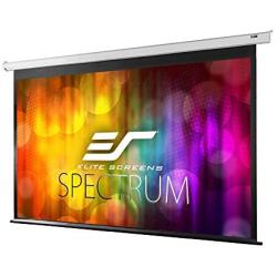 Elite Screens 90'' Spectrum Electric Motorized Projector Screen with Multi Aspect Ratio Function Diag 16:10 & 87-inch Diag 16:9, Home Theater 8K/4K Ultra HD Ready Projection