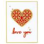 Spellbinders Forever Love Hearts Thin Metal Etched Die Set