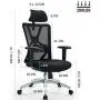 Ticova Ergonomic Office Chair - High Back Desk Chair with Adjustable Lumbar Support & Thick Seat Cushion - 140°Reclining & Rocking Mesh Computer Chair with Adjustable Headrest, Armrest Ticova Ergonomic Office Chair - High Back Desk Chair with Adjustable Lumbar Support & Thick Seat Cushion - 140°Reclining & Rocking Mesh Computer Chair with Adjustable Headrest, Armrest